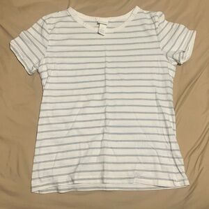 H&M Striped Short Sleeve Tee